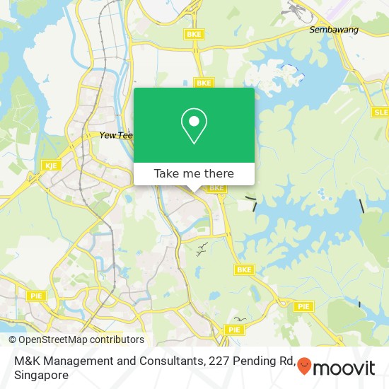 M&K Management and Consultants, 227 Pending Rd map