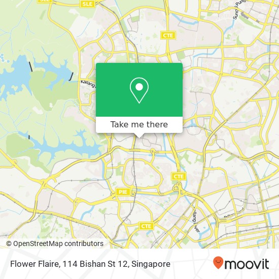 Flower Flaire, 114 Bishan St 12地图