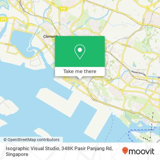 Isographic Visual Studio, 348K Pasir Panjang Rd map