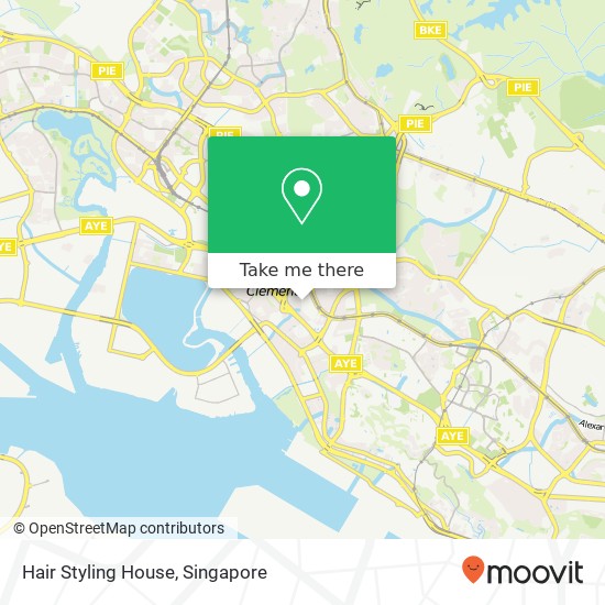 Hair Styling House map