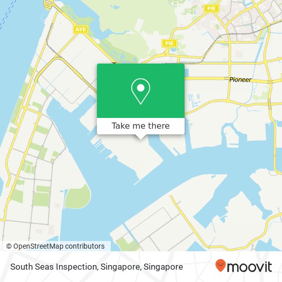 South Seas Inspection, Singapore map