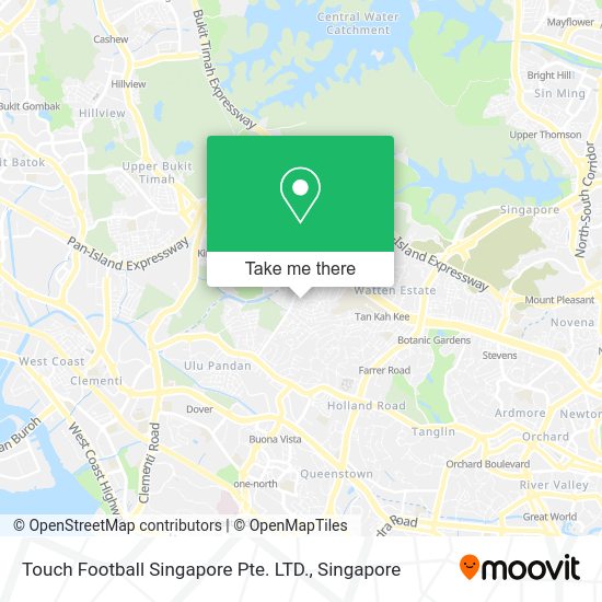 Touch Football Singapore Pte. LTD. map
