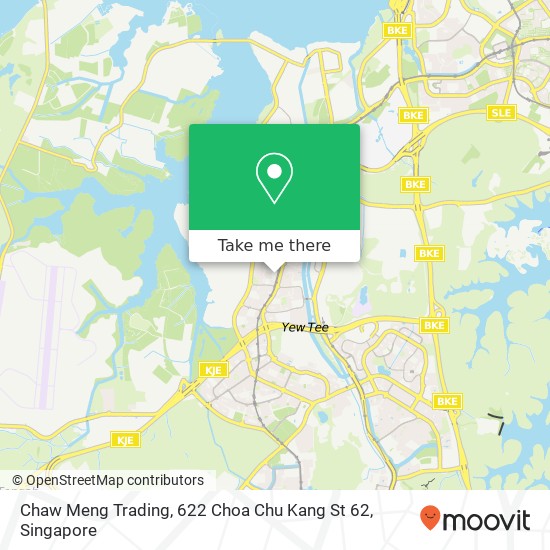 Chaw Meng Trading, 622 Choa Chu Kang St 62 map