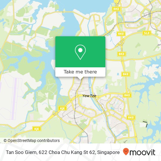 Tan Soo Giem, 622 Choa Chu Kang St 62地图