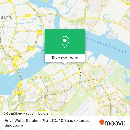 Eriva Water Solution Pte. LTD., 10 Senoko Loop地图