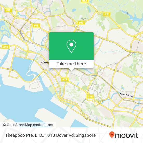 Theappco Pte. LTD., 1010 Dover Rd map