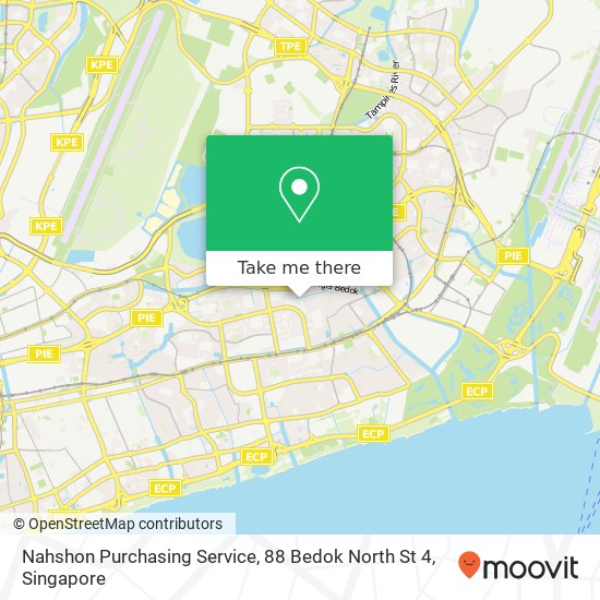 Nahshon Purchasing Service, 88 Bedok North St 4地图