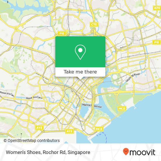 Women's Shoes, Rochor Rd map