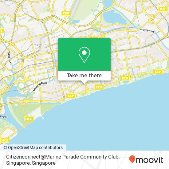 Citizenconnect@Marine Parade Community Club, Singapore map