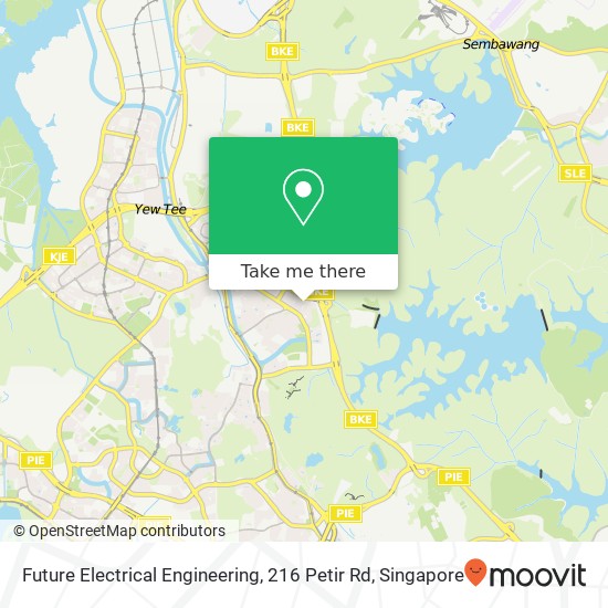 Future Electrical Engineering, 216 Petir Rd地图