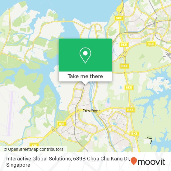 Interactive Global Solutions, 689B Choa Chu Kang Dr地图