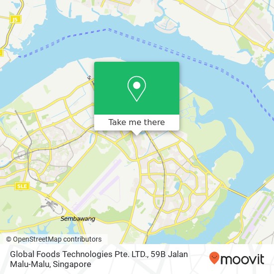 Global Foods Technologies Pte. LTD., 59B Jalan Malu-Malu map