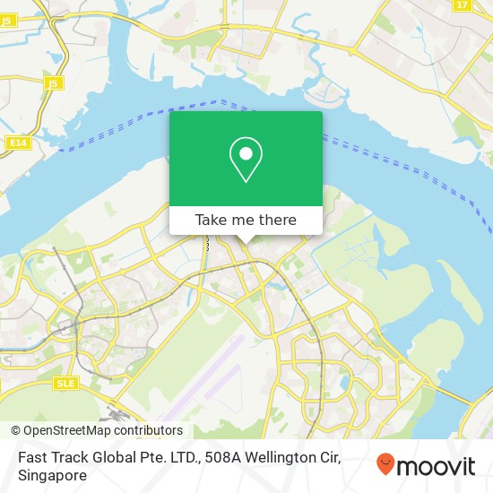 Fast Track Global Pte. LTD., 508A Wellington Cir map