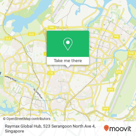 Raymax Global Hub, 523 Serangoon North Ave 4地图