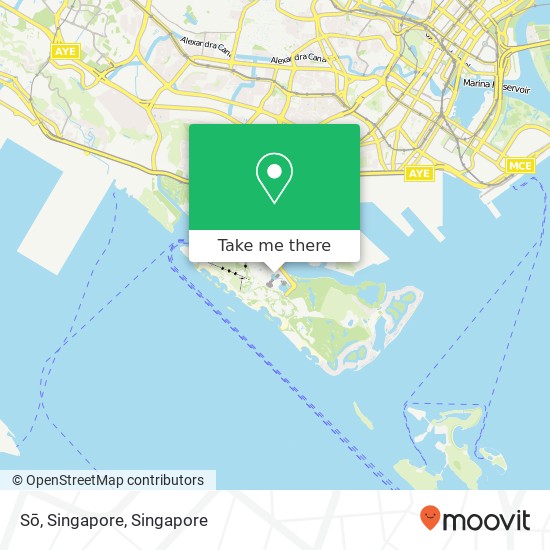 Sō, Singapore map