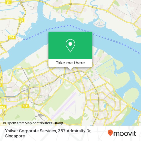 Ysilver Corporate Services, 357 Admiralty Dr map
