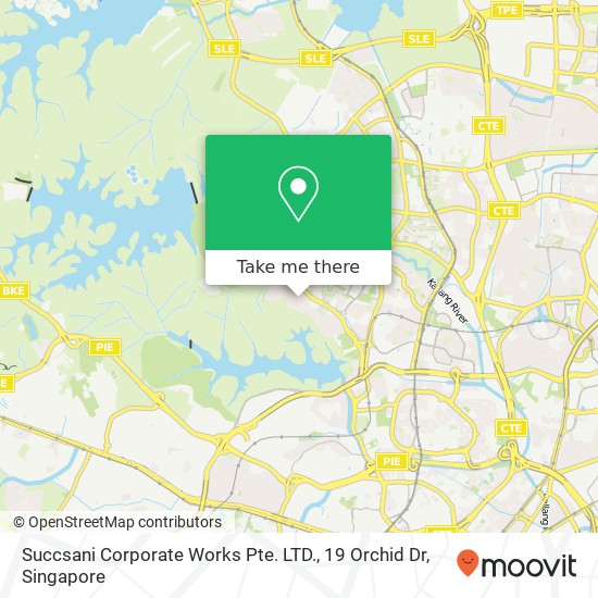 Succsani Corporate Works Pte. LTD., 19 Orchid Dr map