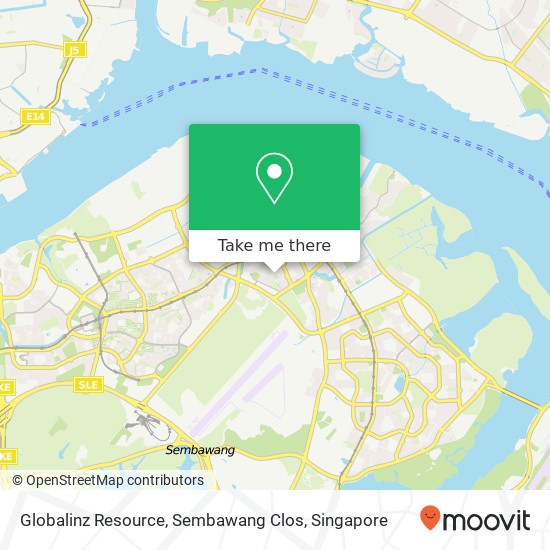 Globalinz Resource, Sembawang Clos map