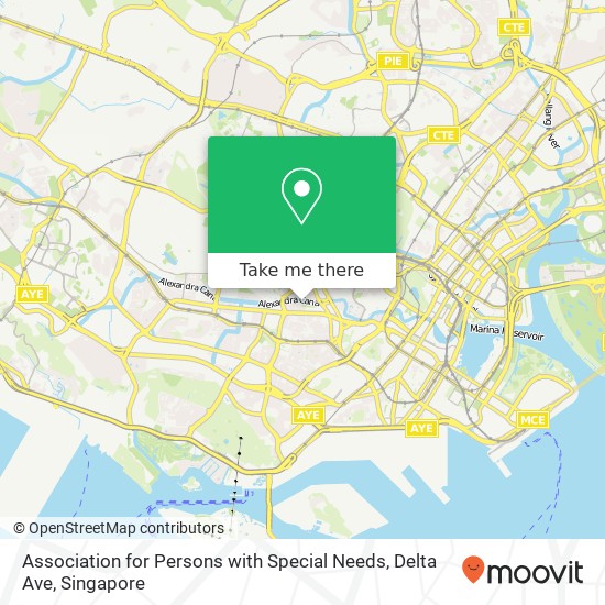 Association for Persons with Special Needs, Delta Ave地图