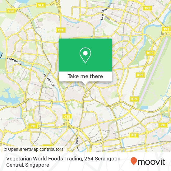 Vegetarian World Foods Trading, 264 Serangoon Central map