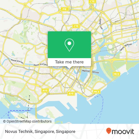 Novus Technik, Singapore map