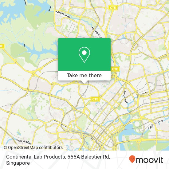 Continental Lab Products, 555A Balestier Rd map