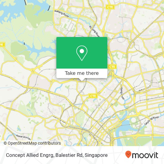 Concept Allied Engrg, Balestier Rd map