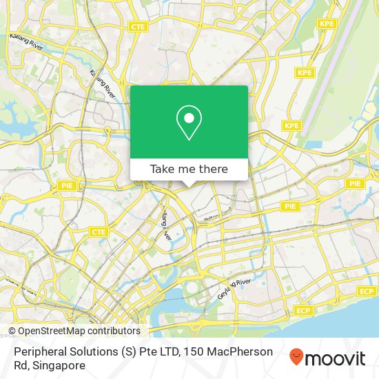 Peripheral Solutions (S) Pte LTD, 150 MacPherson Rd map