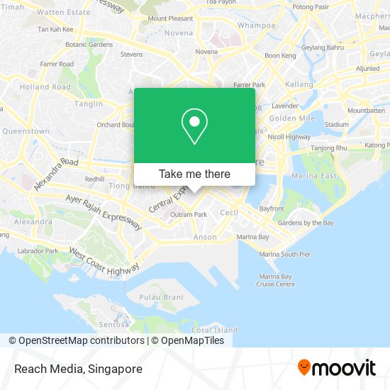 Reach Media map