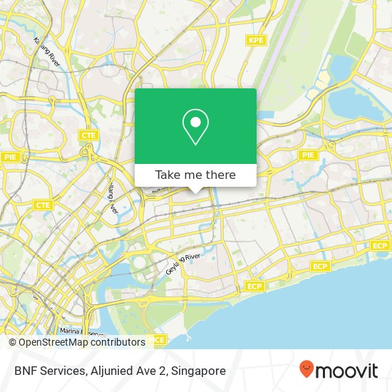 BNF Services, Aljunied Ave 2 map