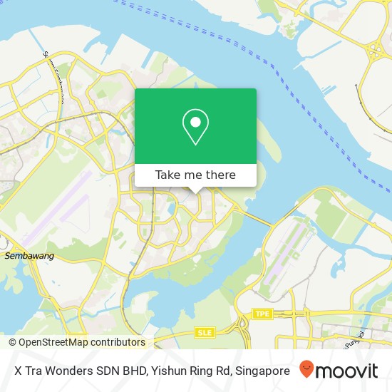 X Tra Wonders SDN BHD, Yishun Ring Rd地图