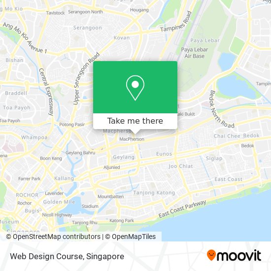 Web Design Course map