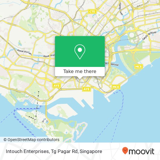 Intouch Enterprises, Tg Pagar Rd地图