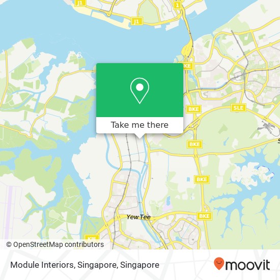 Module Interiors, Singapore map