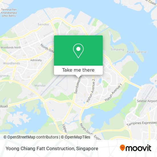 Yoong Chiang Fatt Construction map