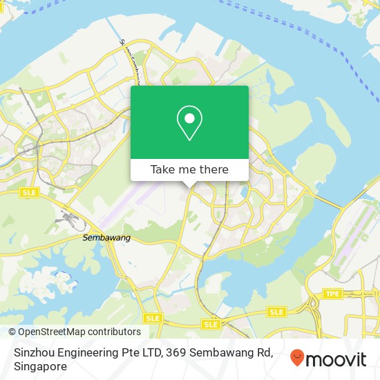 Sinzhou Engineering Pte LTD, 369 Sembawang Rd map