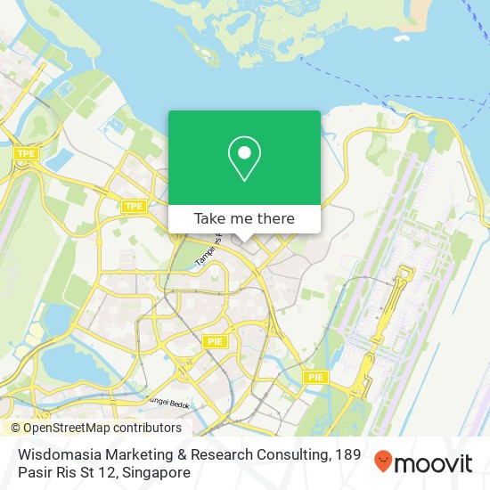 Wisdomasia Marketing & Research Consulting, 189 Pasir Ris St 12 map