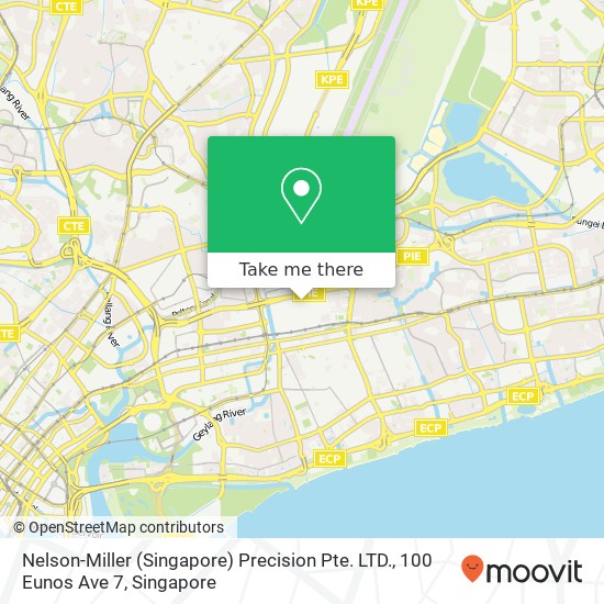 Nelson-Miller (Singapore) Precision Pte. LTD., 100 Eunos Ave 7 map
