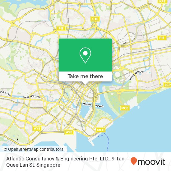 Atlantic Consultancy & Engineering Pte. LTD., 9 Tan Quee Lan St map