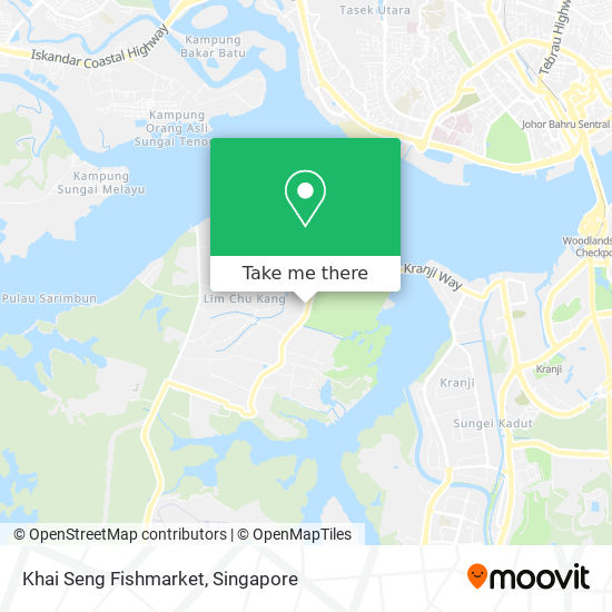 Khai Seng Fishmarket map