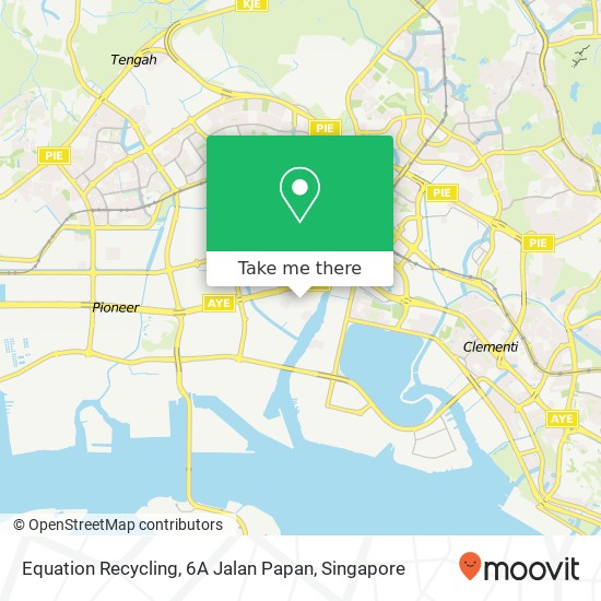 Equation Recycling, 6A Jalan Papan map