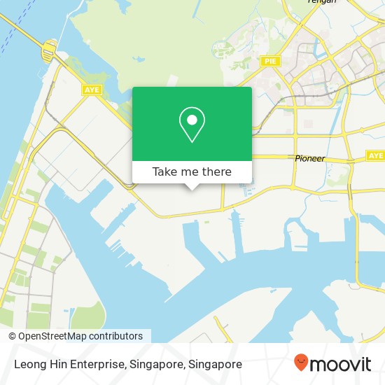 Leong Hin Enterprise, Singapore map