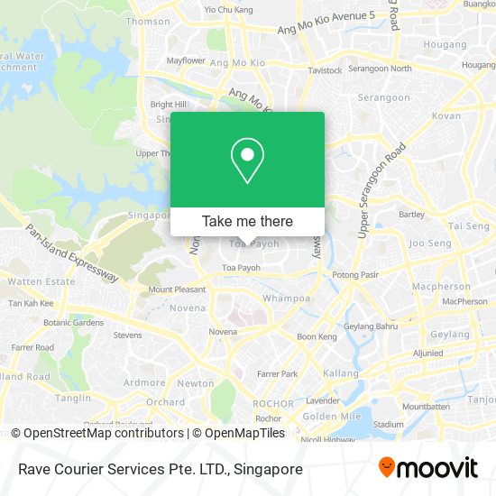 Rave Courier Services Pte. LTD. map