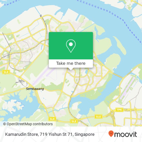 Kamarudin Store, 719 Yishun St 71 map