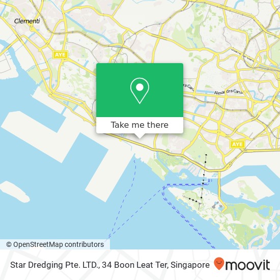 Star Dredging Pte. LTD., 34 Boon Leat Ter地图