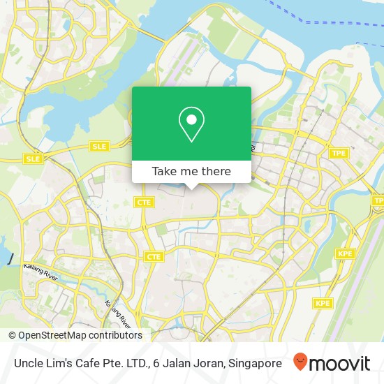 Uncle Lim's Cafe Pte. LTD., 6 Jalan Joran map