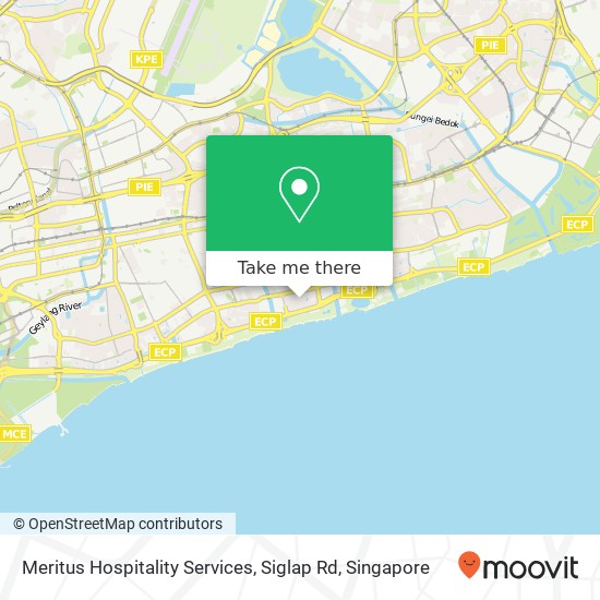 Meritus Hospitality Services, Siglap Rd map