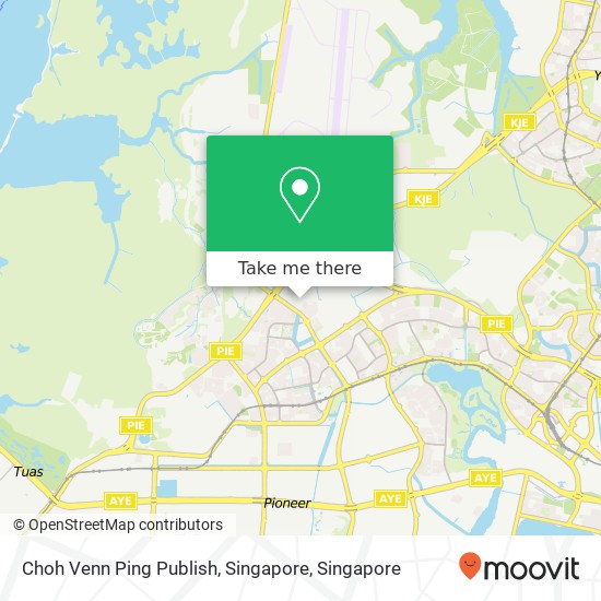 Choh Venn Ping Publish, Singapore map