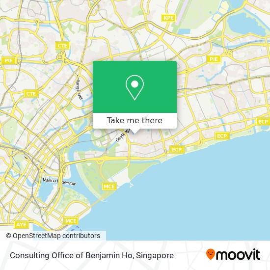 Consulting Office of Benjamin Ho map