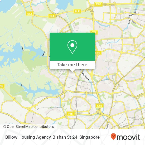 Billow Housing Agency, Bishan St 24 map